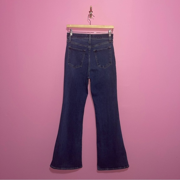 Abercrombie & Fitch Jeans Women's Size 29/8 Long The Flare Ultra High Rise Denim - Picture 9 of 15